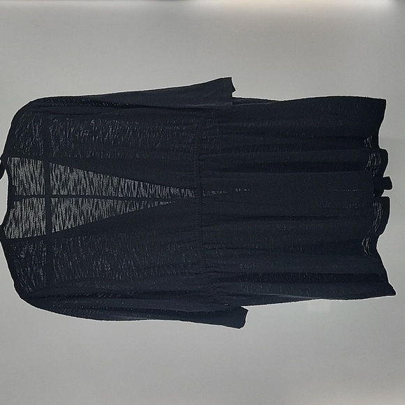 Lane Bryant Black Slightly Sheer Cardigan - Picture 10 of 13